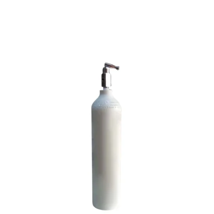2 Litre Pin Index Alüminyum Oksijen Tüpü
