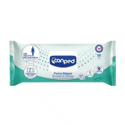 Canped Perine Bölgesi Temizlik Havlusu 12 Paket ( 600 Yaprak )