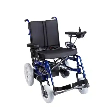 Comfort Plus Allure Akülü Tekerlekli Sandalye Lacivert rengi